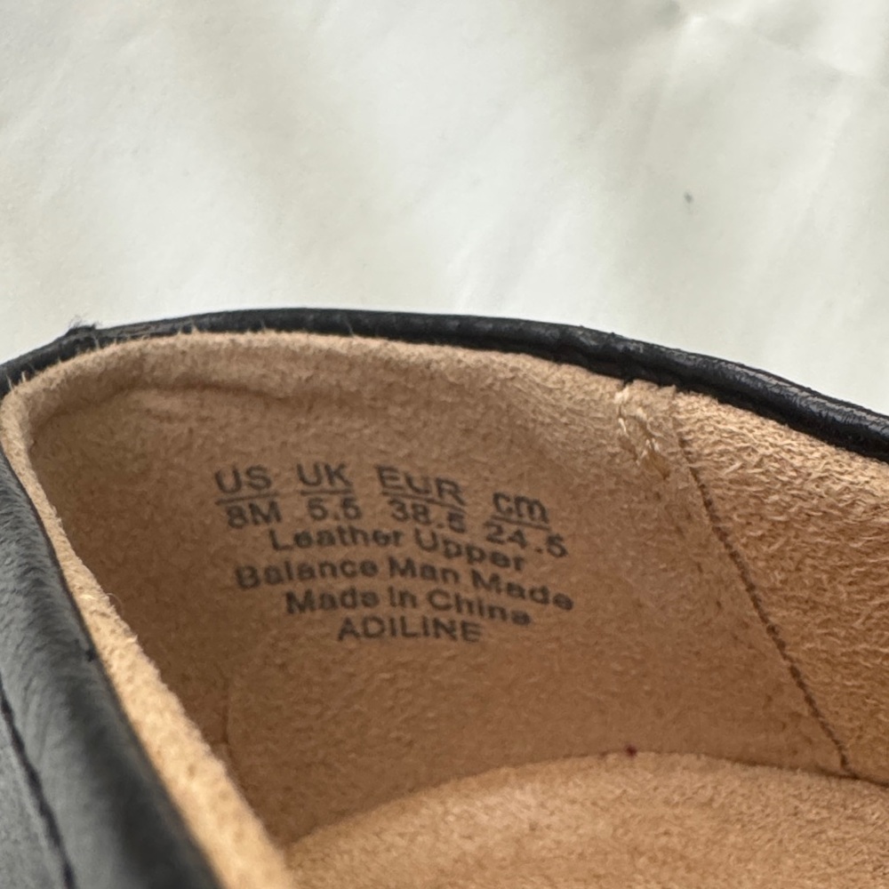 Naturalizer Black Leather Women’s Slip-On Loafers - Picture 7 of 7